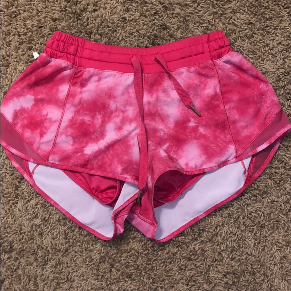 Pink lulu lemon shorts 💗